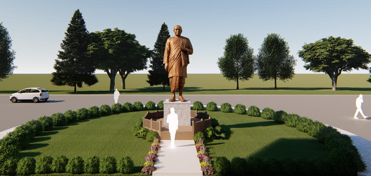 SVP Statue Unveiling