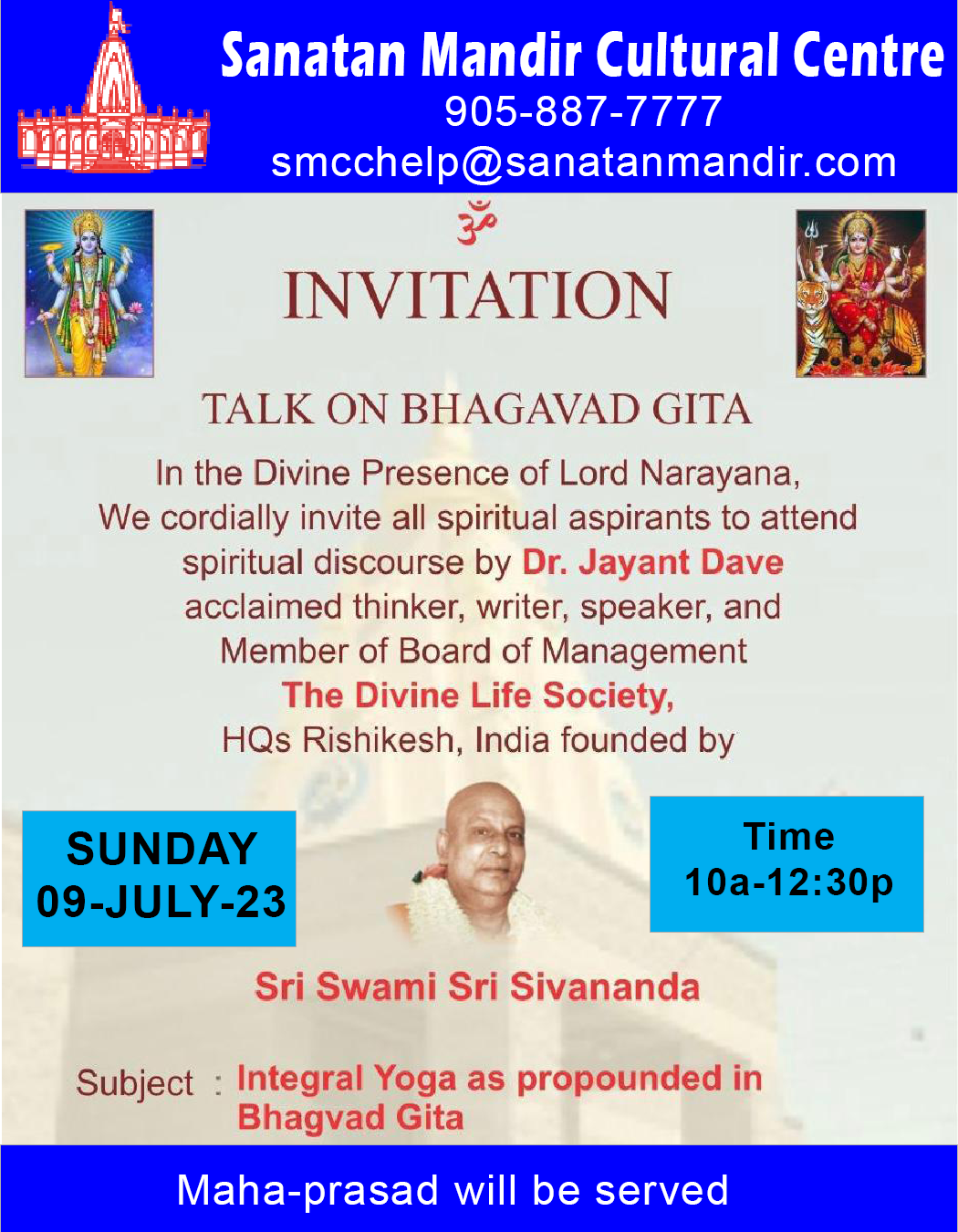 Satsang - Dr Jayant Dave